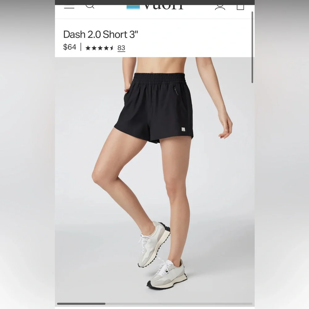 Vuori Dash Short 3” - Picture 5 of 5